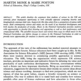 Science Ed. Can Learn From Music Ed.